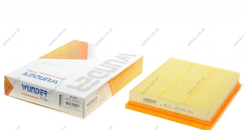 Фільтр повітряний Ford Focus IV 1.0/1.5 EcoBoost 18- (opt-om) WUNDER FILTER WH 573 (фото 1)
