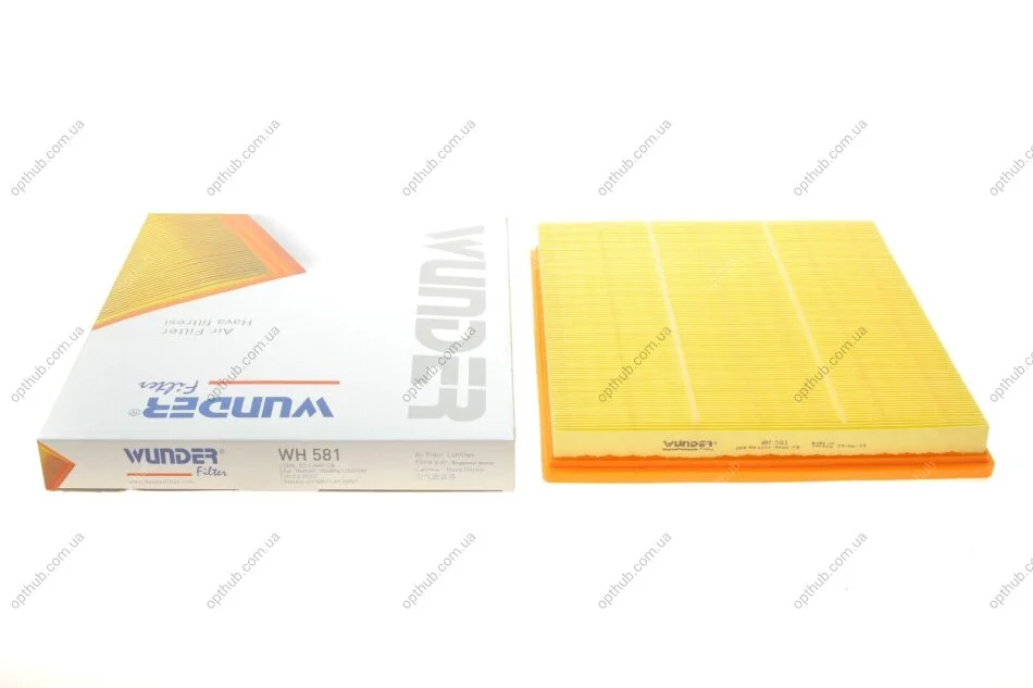Фільтр повітряний Ford Transit 2.2TDCi 11- UA63 WUNDER FILTER WH 581 (фото 1)