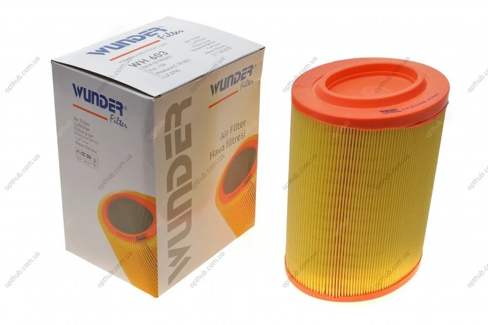 Фільтр повітряний Alfa Romeo 159/Brera 06-11 UA63 WUNDER FILTER WH 603 (фото 1)