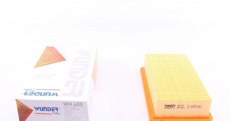 Фильтр повитряний Fiat Tempra/Tipo -95 UA63 WUNDER FILTER WH 605