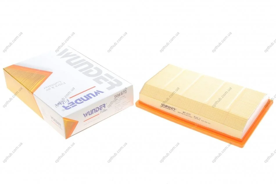 Фільтр повітряний Fiat Tipo 15- (opt-om) WUNDER FILTER WH 670 (фото 1)