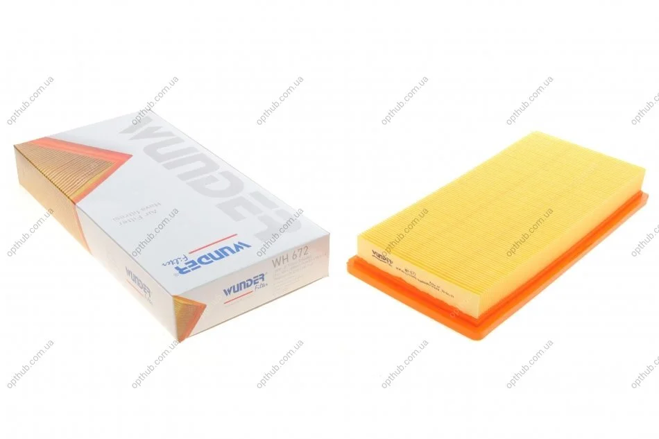 Фильтр повитряний Fiat Doblo 1.4i 10- UA63 WUNDER FILTER WH 672 (фото 1)