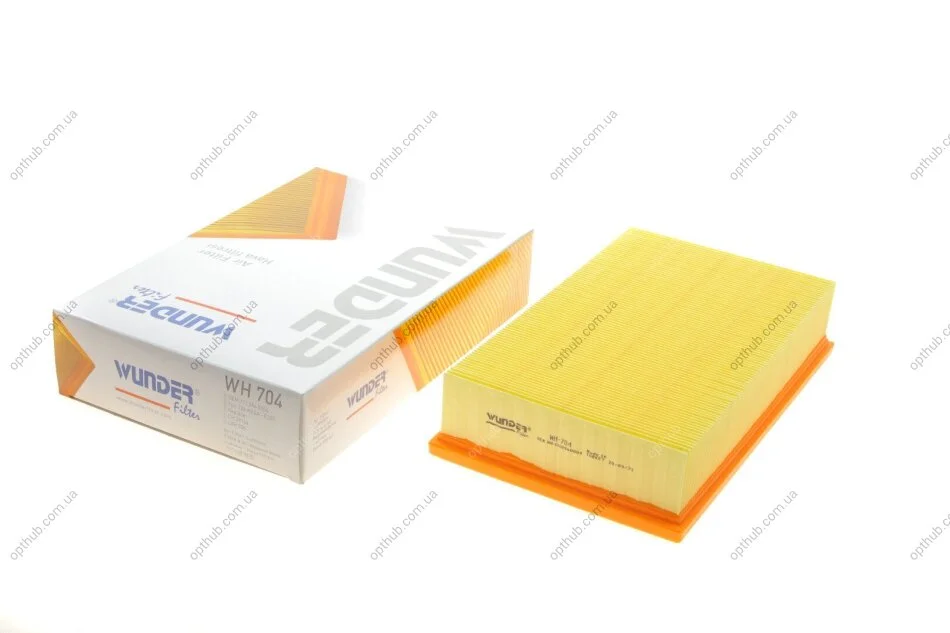 Фільтр повітряний MB (W124) 2.0/2.2 UA63 WUNDER FILTER WH 704 (фото 1)