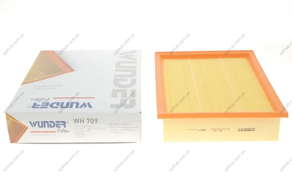 Фільтр повітряний MB Vito (W638) TDI UA63 WUNDER FILTER WH 709 (фото 1)