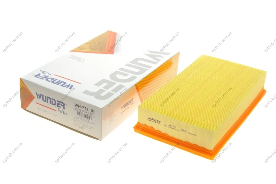 Фільтр повітряний MB E-class (W124) M104 92-98 UA63 WUNDER FILTER WH 713 (фото 1)