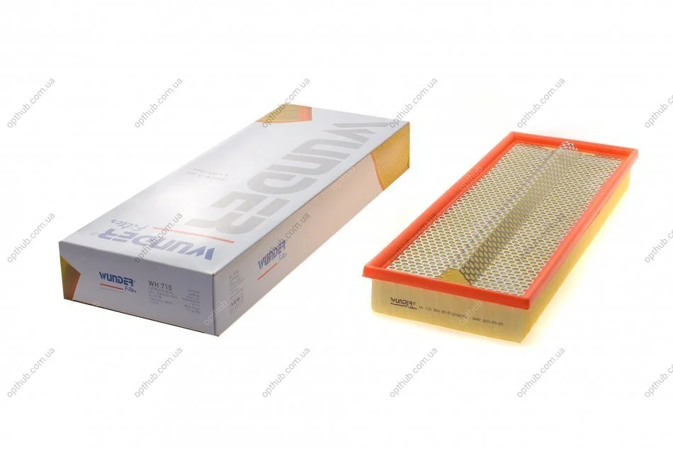Фільтр повітряний MB (W124/G460/G463) 3.0D -98 (opt-om) WUNDER FILTER WH 715 (фото 1)