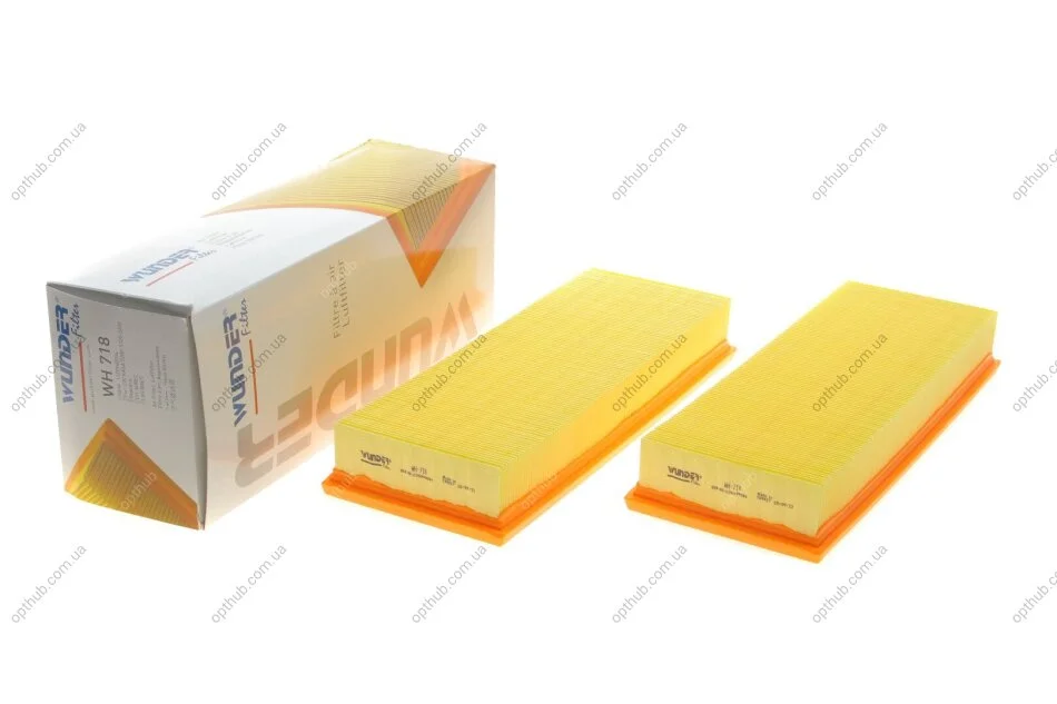 Фільтр повітряний MB (W220) 3.2CDI (к-кт 2шт) UA63 WUNDER FILTER WH 718 (фото 1)