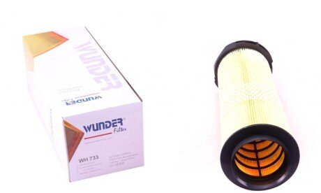 Фільтр повітряний MB C-class (W203) 2.0-2.2CDI 00-07 UA63 WUNDER FILTER WH 733