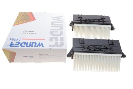 Фільтр повітряний MB E-class (W212/A207/C207)/ GLK (X204) 350CDI (к-кт) UA63 WUNDER FILTER WH 743