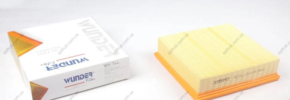 Фільтр повітряний MB Citan 12- 1.5 CDI/Renault Kangoo 08- 1.5 dCi UA63 WUNDER FILTER WH 744 (фото 1)