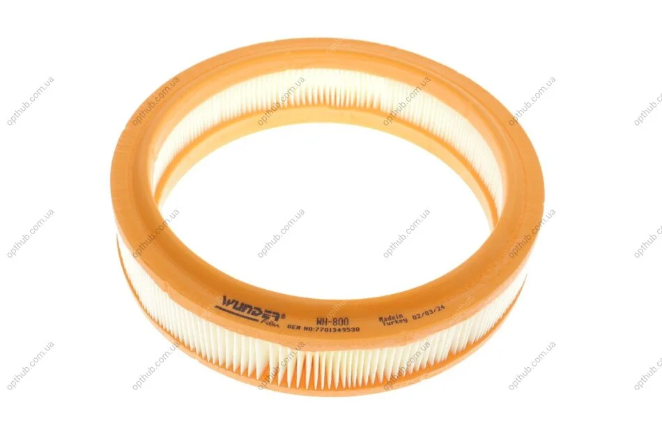 Фильтр повитряний Renault Super 5/19 1.1-1.4i 83-90 UA63 WUNDER FILTER WH 800 (фото 1)