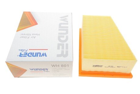 Фільтр повітряний Renault Megane 1.4i/Trafic 2.0i UA63 WUNDER FILTER WH 801