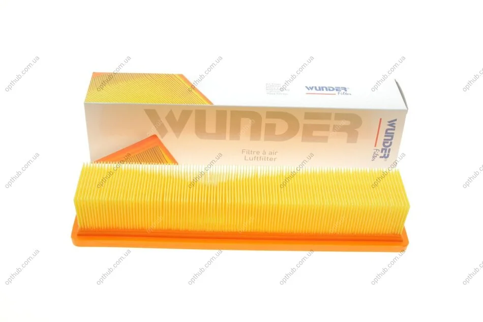 Фільтр повітряний Renault Kangoo/Dacia Logan 1.2 16V 01- (opt-om) WUNDER FILTER WH 808 (фото 1)