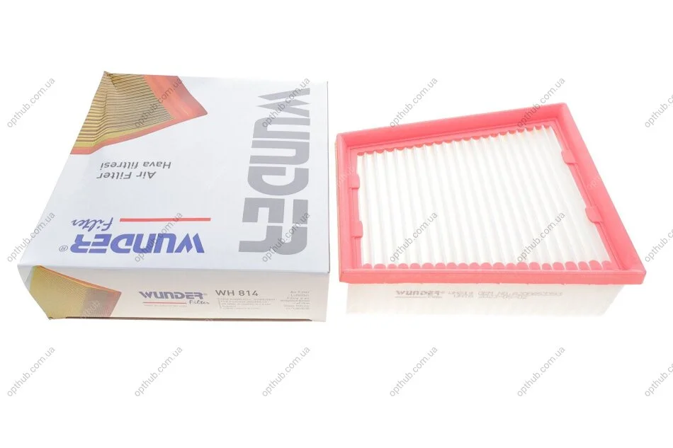 Фільтр повітряний Renault Scenic III/Megane III 2.0 CVT 09- UA63 WUNDER FILTER WH 814 (фото 1)
