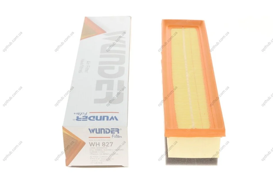 Фільтр повітряний WUNDER WUNDER FILTER WH 827 (фото 1)