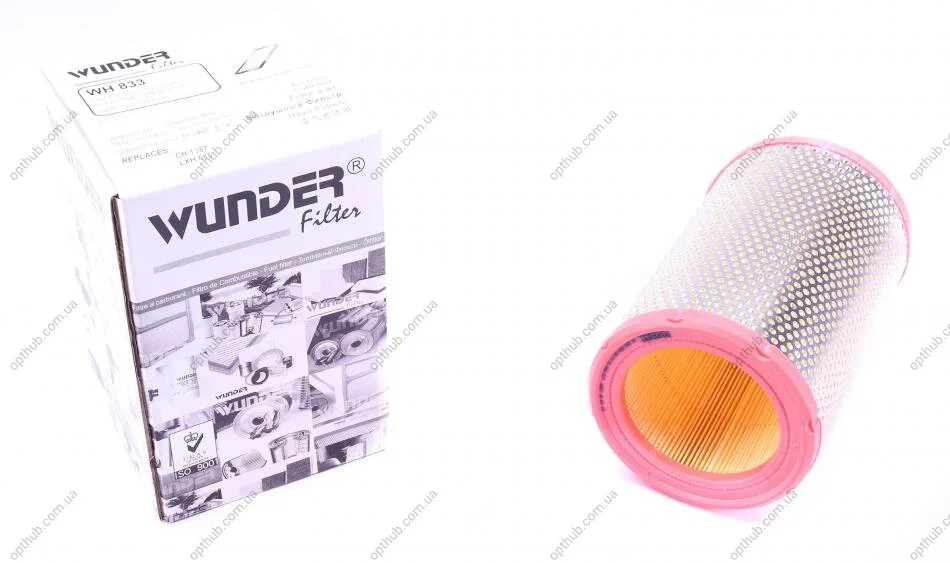 Фільтр повітряний Renault Laguna 1.9dCi 97-01 (opt-om) WUNDER FILTER WH 833 (фото 1)