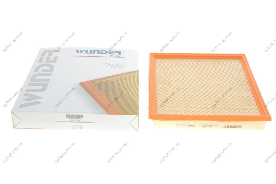 Фільтр повітряний Jeep Cherokee 2.5TD-5.9i 88-05 UA63 WUNDER FILTER WH 849 (фото 1)
