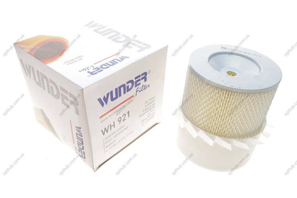 Фільтр повітряний Mitsubishi Pajero 2.5 TD 87- UA63 WUNDER FILTER WH 921 (фото 1)