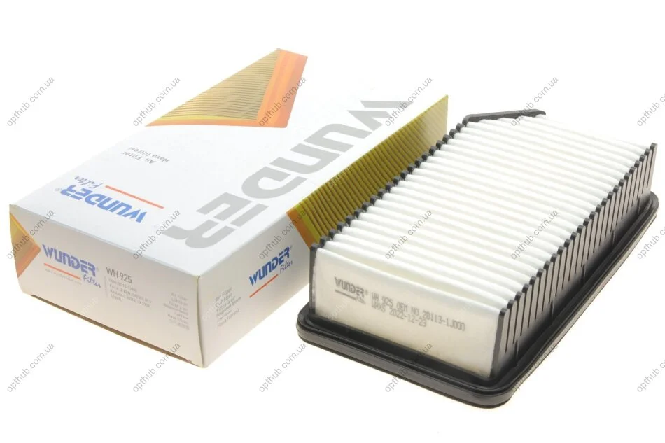 Фільтр повітряний Hyundai i20/ix20 1.1-1.6 CRDi 08- UA63 WUNDER FILTER WH 925 (фото 1)