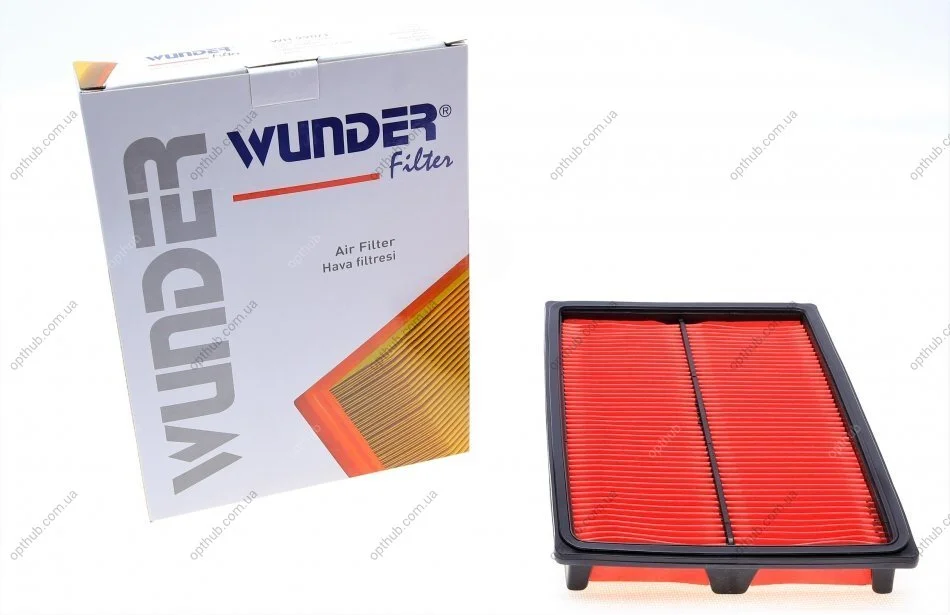 Фільтр повітряний Honda Civic/Nissan X-Trail 2.5/Primera/1.4/1.6i 91- UA63 WUNDER FILTER WH 990/1 (фото 1)