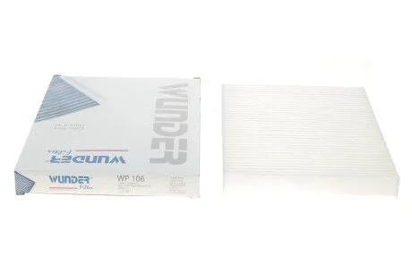 Фільтр салону VW T5 03- (opt-om) WUNDER FILTER WP 106