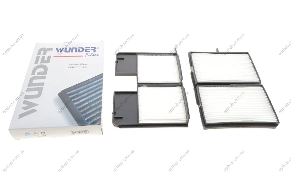 Фільтр салону Toyota Avensis 1.6-2.0TD 97-03 UA63 WUNDER FILTER WP 2052 (фото 1)