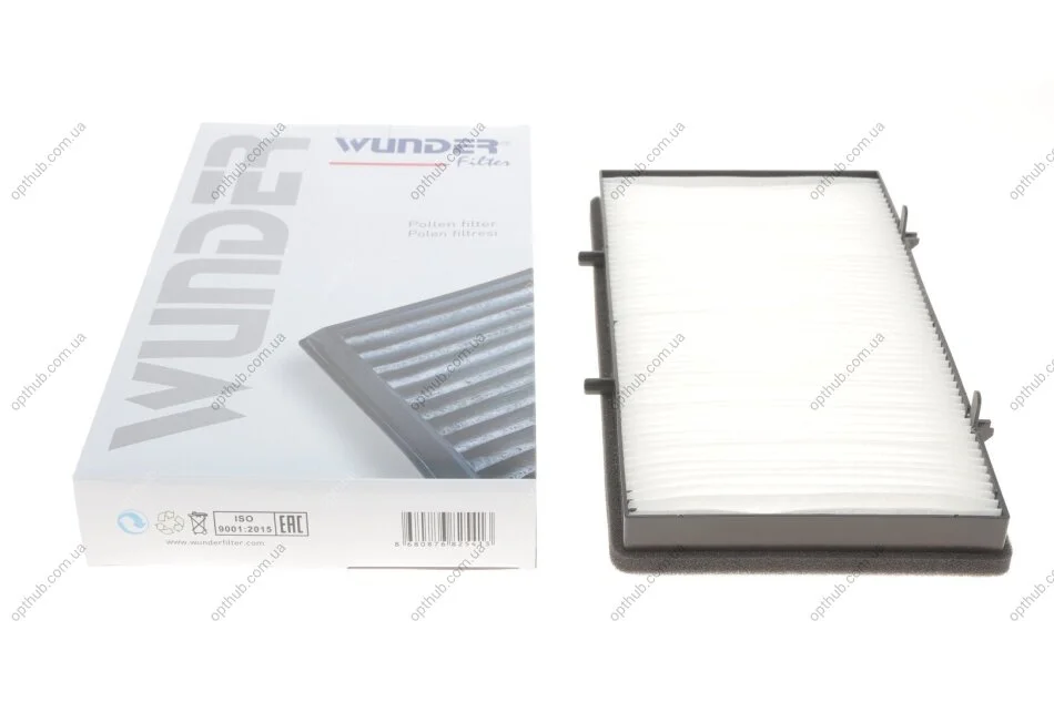 Фільтр салону WUNDER WUNDER FILTER WP 312 (фото 1)