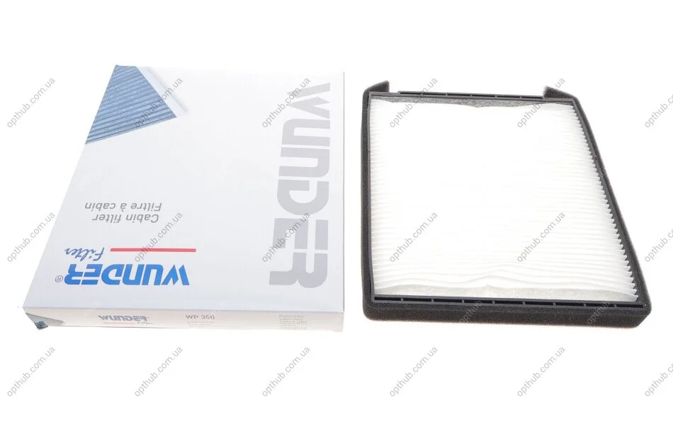 Фільтр салону Chevrolet Aveo (T250/T255) 06- UA63 WUNDER FILTER WP 350 (фото 1)