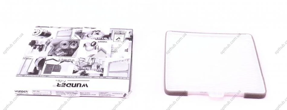 Фільтр салону Daewoo Matiz 05- UA63 WUNDER FILTER WP 354 (фото 1)