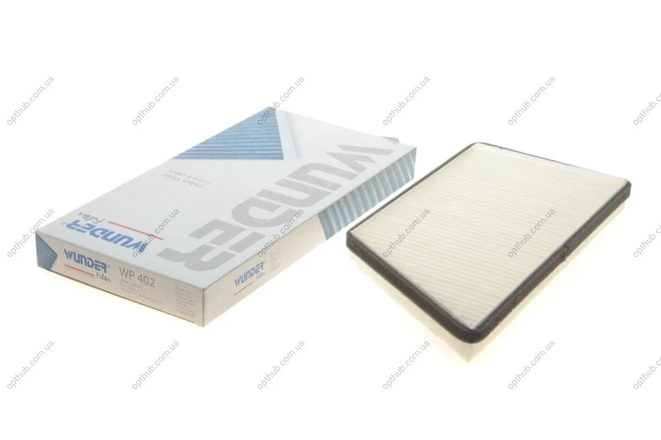 Фільтр салону Peugeot 206 00-07 UA63 WUNDER FILTER WP 402 (фото 1)