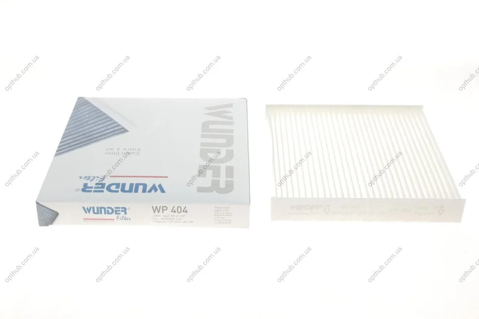 Фільтр салону Citroen Berlingo/Peugeot Partner 08- UA63 WUNDER FILTER WP 404 (фото 1)