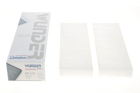 Фільтр салону Citroen Berlingo/Peugeot Partner 08- (к-кт 2 шт.) UA63 WUNDER FILTER WP 410
