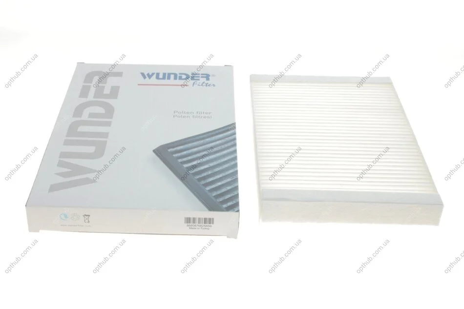 Фільтр салону Citroen C5/C6/Peugeot 407 04- UA63 WUNDER FILTER WP 413 (фото 1)