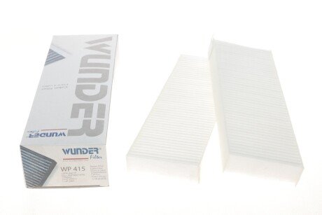 Фільтр салону Citroen Berlingo/Peugeot Partner 08- (к-кт 2шт.) UA63 WUNDER FILTER WP 415
