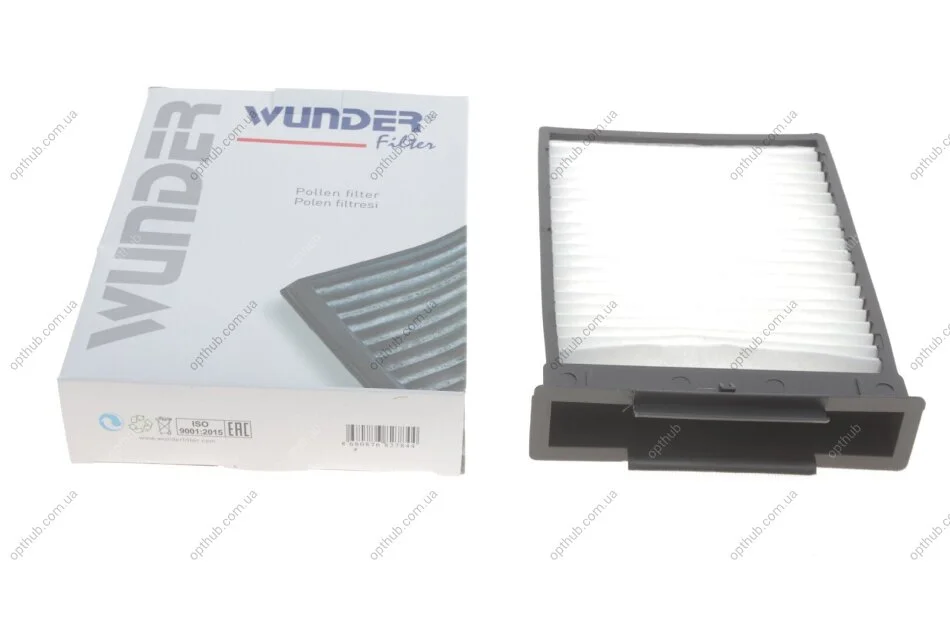 Фільтр салону Citroen C1/Peugeot 107 05- UA63 WUNDER FILTER WP 418 (фото 1)