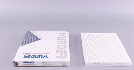 Фільтр салону Citroen C-Elysee/Peugeot 301 12- (opt-om) WUNDER FILTER WP 419