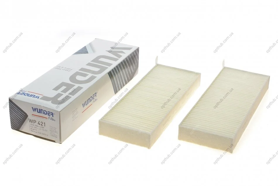 Фільтр салону Peugeot 308 13- UA63 WUNDER FILTER WP 421 (фото 1)