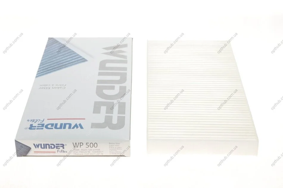 Фільтр салону Ford Focus/Connect 1.8 DI/TDCi 02- UA63 WUNDER FILTER WP 500 (фото 1)