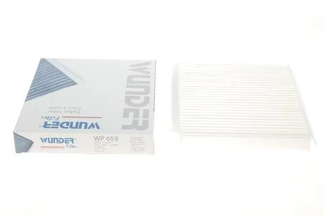 Фильтр салона Peugeot Bipper/Citroen Nemo 08- (opt-om) WUNDER FILTER WP 659