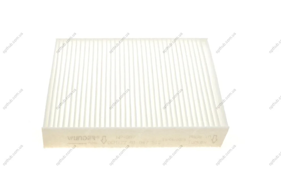 Фільтр салону Renault Scenic I 99-03 (opt-om) WUNDER FILTER WP 807 (фото 1)