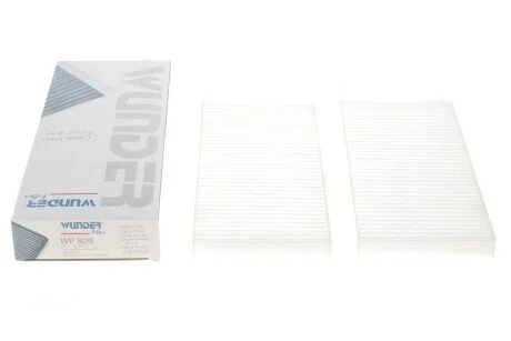 Фильтр салона Renault Kangoo 08-/ Master 10- (к-кт 2шт) UA63 WUNDER FILTER WP 809