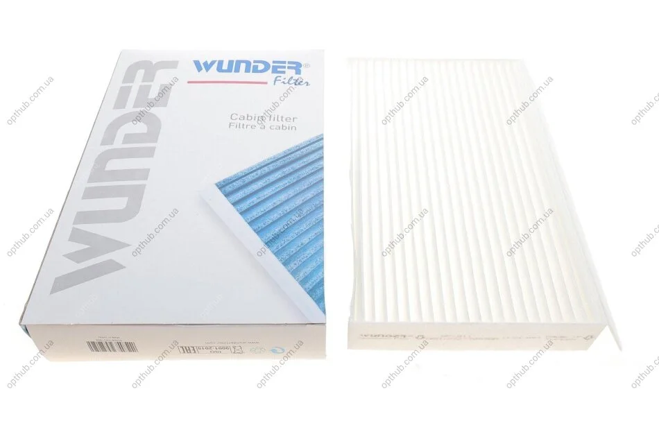 Фільтр салону Renault Megane III 08- UA63 WUNDER FILTER WP 811 (фото 1)