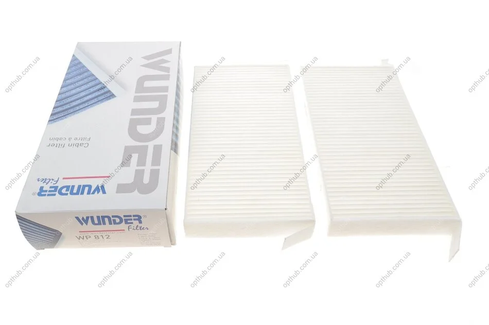Фільтр салону Renault Laguna III 07- UA63 WUNDER FILTER WP 812 (фото 1)