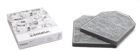 Фільтр салону Audi A8 94-02 (вугільний) (opt-om) WUNDER FILTER WPK 114