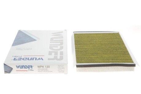 Фільтр салону MB Sprinter/VW Crafter 06- (вугільний) UA63 WUNDER FILTER WPK 120