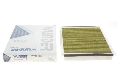 Фільтр салону MB Sprinter/VW Crafter 06- (вугільний) UA63 WUNDER FILTER WPK 120