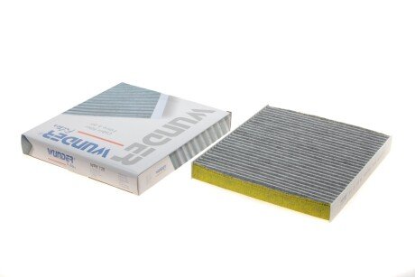 Фільтр салону VW Golf 1.2-1.4TSI/1.6-2.0TDI 12- (вугільний) UA63 WUNDER FILTER WPK 128