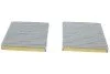 Фильтр салона BMW X3 (F25)/X4 (F26) 2.0/3.0D 10-(угольный) (к-кт 2 шт).) (opt-om) WUNDER FILTER WPK 223 (фото 3)
