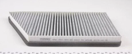 Фільтр салону Peugeot 206 -07 (вугільний) UA63 WUNDER FILTER WPK 402