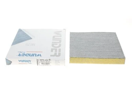 Фільтр салону Citroen Berlingo/Peugeot Partner 1.1-2.0HDI -08 (вугільний) UA63 WUNDER FILTER WPK 404